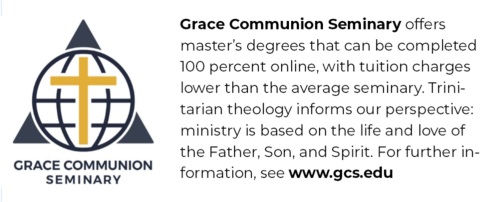 Grace Communion Seminary offers online master's degrees.